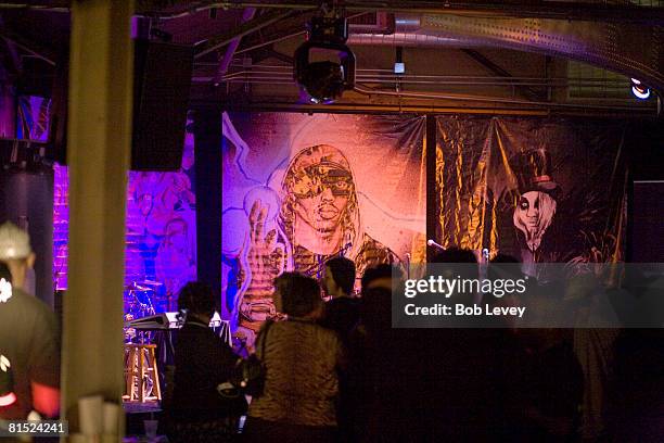 Atmosphere at the Belvedere RZA Concert After Party at Warehouse Live on June 10, 2008 in Houston, Texas.