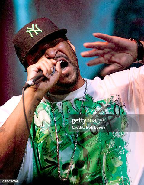 Zeale32 performs at the Belvedere RZA Concert After Party at Warehouse Live on June 10, 2008 in Houston, Texas.