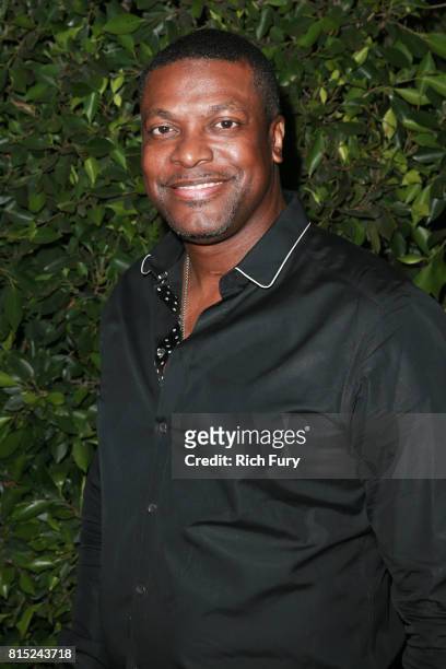 Actor Chris Tucker attends Cinespia Presents "The Fifth Element" at Hollywood Forever on July 15, 2017 in Hollywood, California.