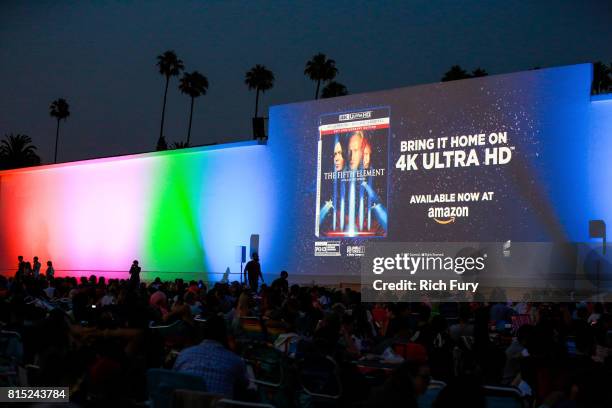 General view of atmosphere at Cinespia Presents "The Fifth Element" at Hollywood Forever on July 15, 2017 in Hollywood, California.