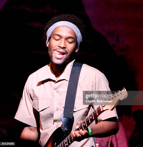 Stone Mecca performs at the Belvedere RZA Concert After Party at Warehouse Live on June 10, 2008 in Houston, Texas.