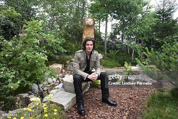 Ben Barnes, star of the new film adaptation of the C.S. Lewis classic "The Chronicles of Narnia: Prince Caspian" poses at a photocall for the opening...