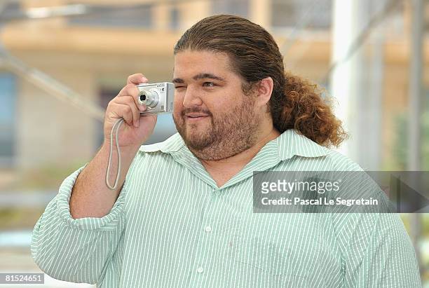 Actor Jorge Garcia attends a photocall promoting the television series "Lost" on the fourth day of the 2008 Monte Carlo Television Festival held at...