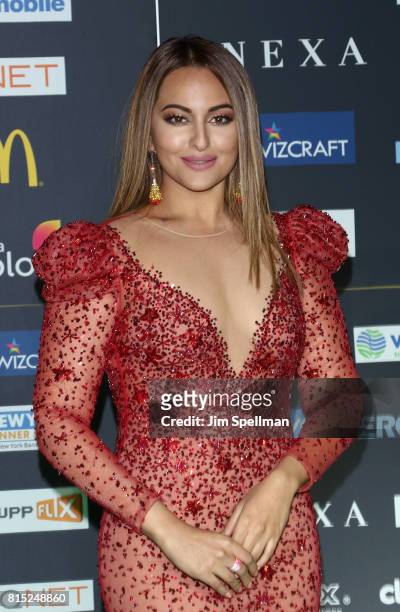 Actress Sonakshi Sinha attends the 2017 International Indian Film Academy Festival at MetLife Stadium on July 14, 2017 in East Rutherford, New Jersey.