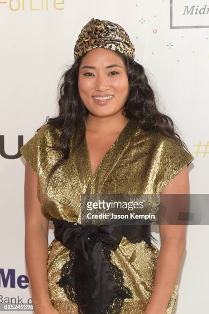 Auction Chair, composer Chloe Flower attends "Midnight At The Oasis" Annual Art For Life Benefit hosted by Russell Simmons' Rush Philanthropic Arts...