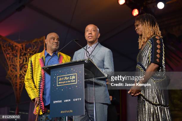 Co-Founder, RUSH Philanthropic Arts Foundation Danny Simmons, Founder, RUSH Philanthropic Arts Foundation Russell Simmons and Executive Director,...