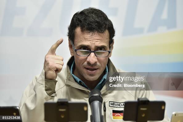 Miranda State Governor Henrique Capriles Holds Press Conference Miranda State Governor Henrique Capriles Holds Press Conference