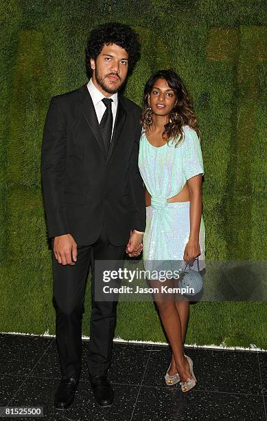 Benjamin Brewer and musician M.I.A. Attend the 40th Annual Museum of Modern Art's Party in the Garden at the Abby Aldrich Rockefeller Sculpture...