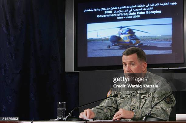 Maj. Gen Kevin Bergner , Spokesman for Multi-National Force - Iraq and Dr.Tahseen al-Sheikhly , Civilian Spokesman for Operation Fardh al-Qanoon...