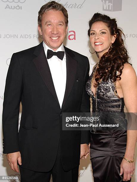 Tim Allen and wife