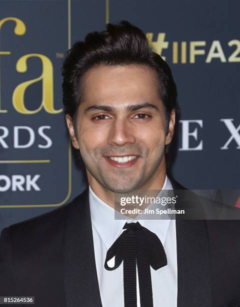 Actor Varun Dhawan attends the 2017 International Indian Film Academy Festival at MetLife Stadium on July 14, 2017 in East Rutherford, New Jersey.