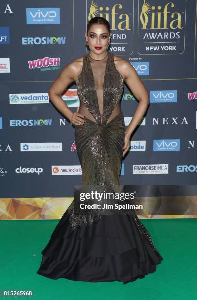 Actress Bipasha Basu attends the 2017 International Indian Film Academy Festival at MetLife Stadium on July 14, 2017 in East Rutherford, New Jersey.