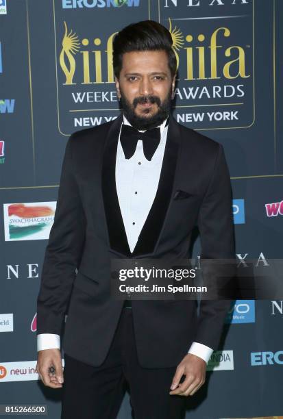 Actor Riteish Deshmukh attends the 2017 International Indian Film Academy Festival at MetLife Stadium on July 14, 2017 in East Rutherford, New Jersey.