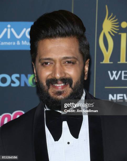 Actor Riteish Deshmukh attends the 2017 International Indian Film Academy Festival at MetLife Stadium on July 14, 2017 in East Rutherford, New Jersey.