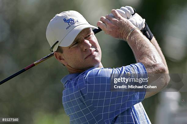 Scott Verplank during the first round of the Merrill Lynch Shootout at the Tiburon Golf Club in Naples, Florida on November 10, 2006.