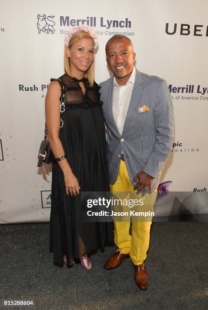 Kevin Liles attends "Midnight At The Oasis" Annual Art For Life Benefit hosted by Russell Simmons' Rush Philanthropic Arts Foundation at Fairview...