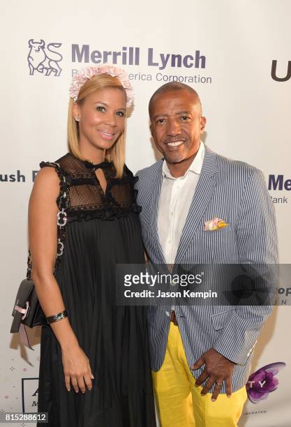 Kevin Liles attends "Midnight At The Oasis" Annual Art For Life Benefit hosted by Russell Simmons' Rush Philanthropic Arts Foundation at Fairview...