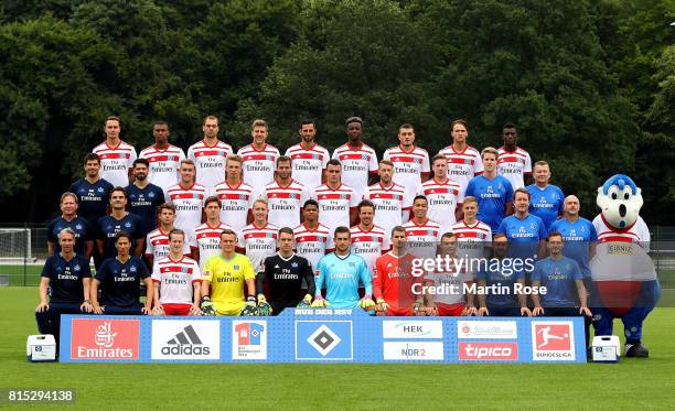 Assistan coach Frank Kaspari, Assistan Coach Frank Froehling, Jonas Behounek, goalkeeper Tom Mickel, goalkeeper Christian Mathenia, goalkeeper Julian...