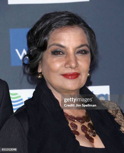 Actress Shabana Azmi attends the 2017 International Indian Film Academy Festival at MetLife Stadium on July 14, 2017 in East Rutherford, New Jersey.