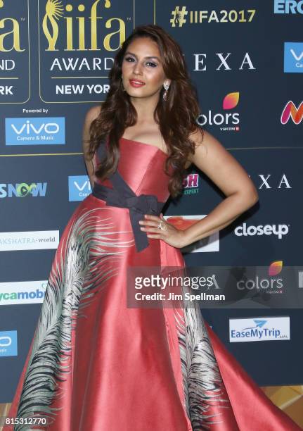 Actress Huma Qureshi attends the 2017 International Indian Film Academy Festival at MetLife Stadium on July 14, 2017 in East Rutherford, New Jersey.