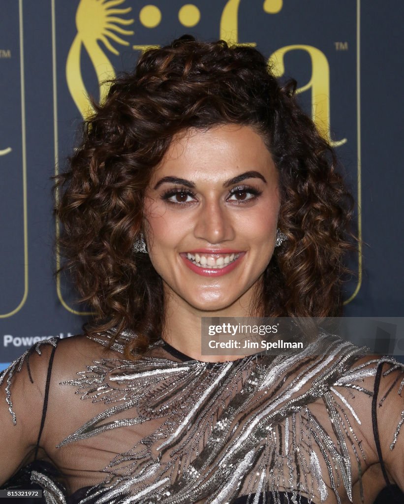 Actress Taapsee Pannu attends the 2017 International Indian Film