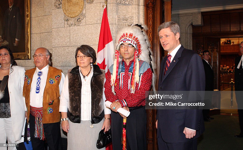 In Act Of Reconciliation, Canada Apologizes For Aboriginal Abuses