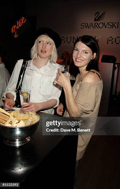 Ben Grimes arrives at the Swarovski Runway Rocks during the London Jewellery Week, at the Phillips De Pury Gallery on June 11, 2008 in London,...