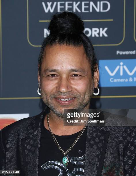 Singer Kailash Kher attends the 2017 International Indian Film Academy Festival at MetLife Stadium on July 14, 2017 in East Rutherford, New Jersey.