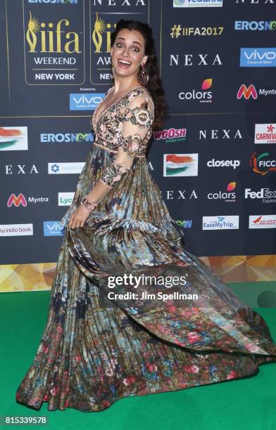 Actress Lara Dutta attends the 2017 International Indian Film Academy Festival at MetLife Stadium on July 14, 2017 in East Rutherford, New Jersey.