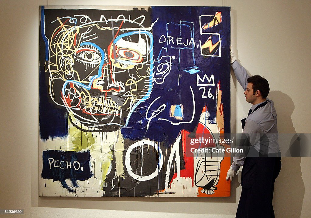 Work By Jean-Michel Basquiat To Be Auctioned