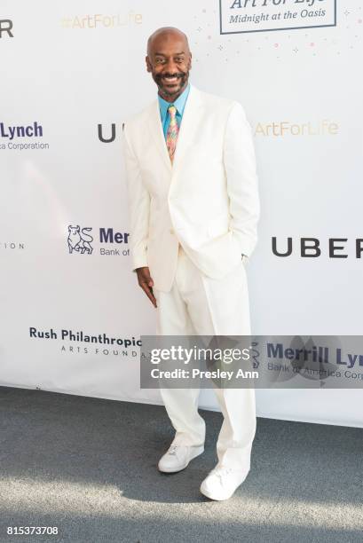 Stephen G. Hill attends 2017 Rush Philanthropic Arts Foundation Art For Life Benefit at Fairview Farms on July 15, 2017 in Water Mill, New York.