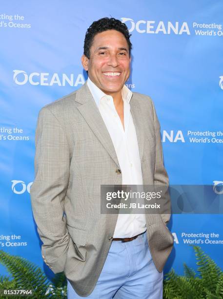 Oscar Nunez attends the 10th Annual Oceana SeaChange Summer Party on July 15, 2017 in Laguna Beach, California.