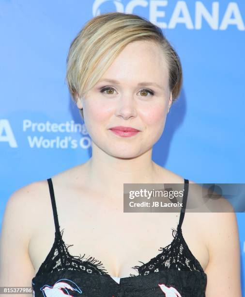 Alison Pill attends the 10th Annual Oceana SeaChange Summer Party on July 15, 2017 in Laguna Beach, California.