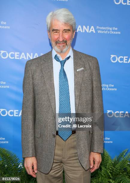 Sam Waterston attends the 10th Annual Oceana SeaChange Summer Party on July 15, 2017 in Laguna Beach, California.