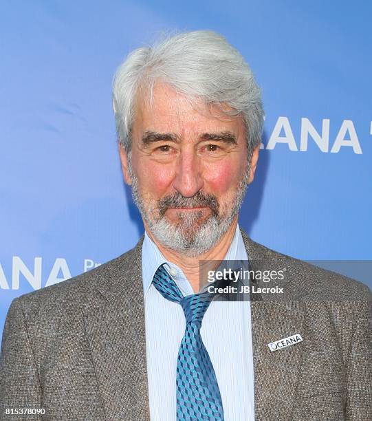 Sam Waterston attends the 10th Annual Oceana SeaChange Summer Party on July 15, 2017 in Laguna Beach, California.