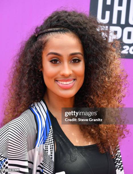 Basketball player Skylar Diggins-Smith attends the Nickelodeon Kids' Choice Sports Awards 2017 at Pauley Pavilion on July 13, 2017 in Los Angeles,...