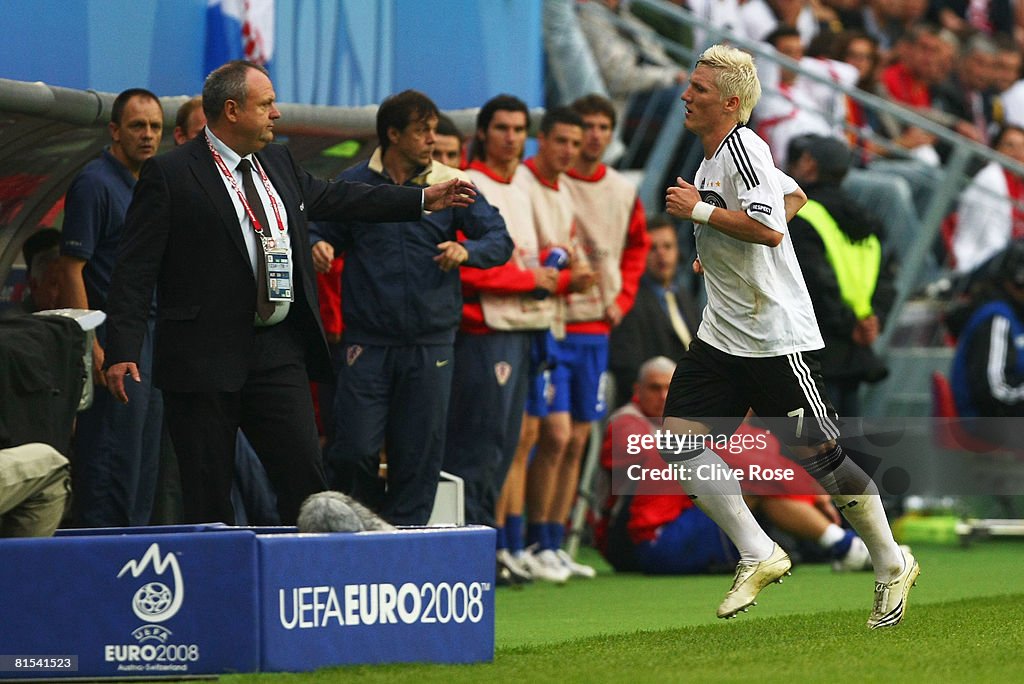 Croatia v Germany - Group B Euro 2008