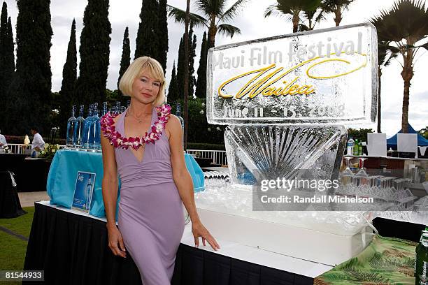 Diana Lannes attends the Taste of Ko Opening Night Reception at The 2008 Maui Film Festival on June 11, 2008 at Fairmont Kea Lani in Wailea, Hawaii.