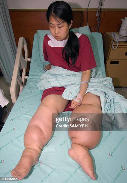 By Benjamin Yeh In this picture taken on June 12, 2008 Wang Cheng , a Chinese woman from Xuzhou, a city in the eastern Chinese province of Zhiangsu...