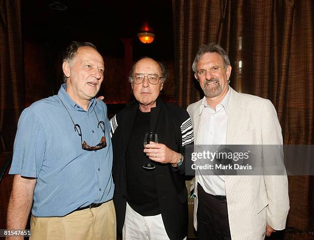 Director Werner Herzog, producer Tom Luddy and Gary Meyer attend "An Evening With The Telluride Film Festival" held at Chateau Marmont June 12, 2008...