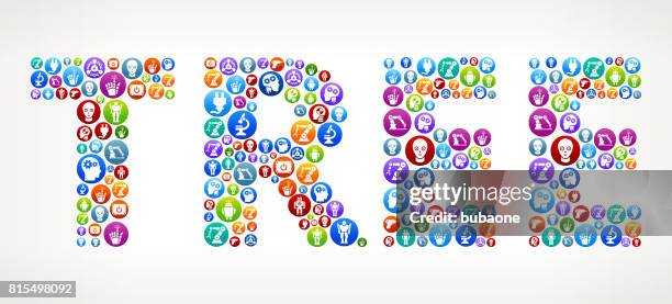 tree money robots and robotics vector buttons. - mechanical engineering industry stock illustrations