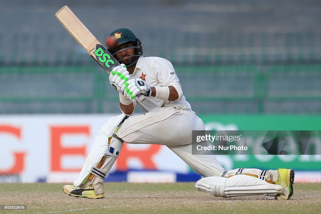 Sri Lanka v Zimbabwe Test Match 3rd Day