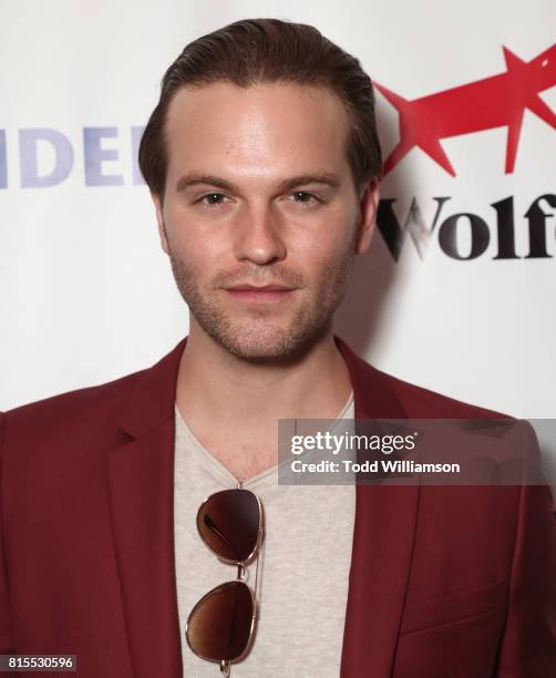 Van Hansis attends the "EastSiders" Premiere And After Party At Outfest on July 15, 2017 in Los Angeles, California.