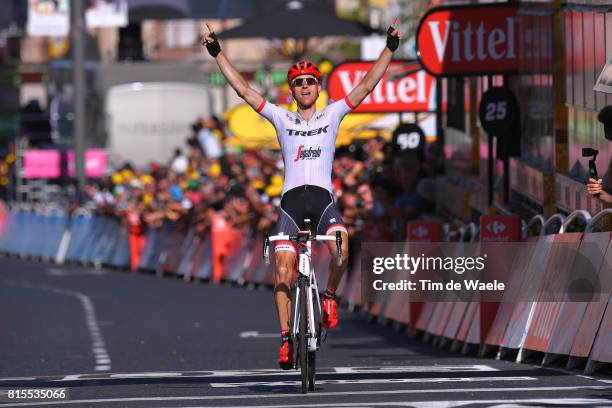 104th Tour de France 2017 / Stage 15 Arrival / Bauke MOLLEMA / Celebration / Laissac Severac l'Eglise - Le Puy en Velay / TDF/