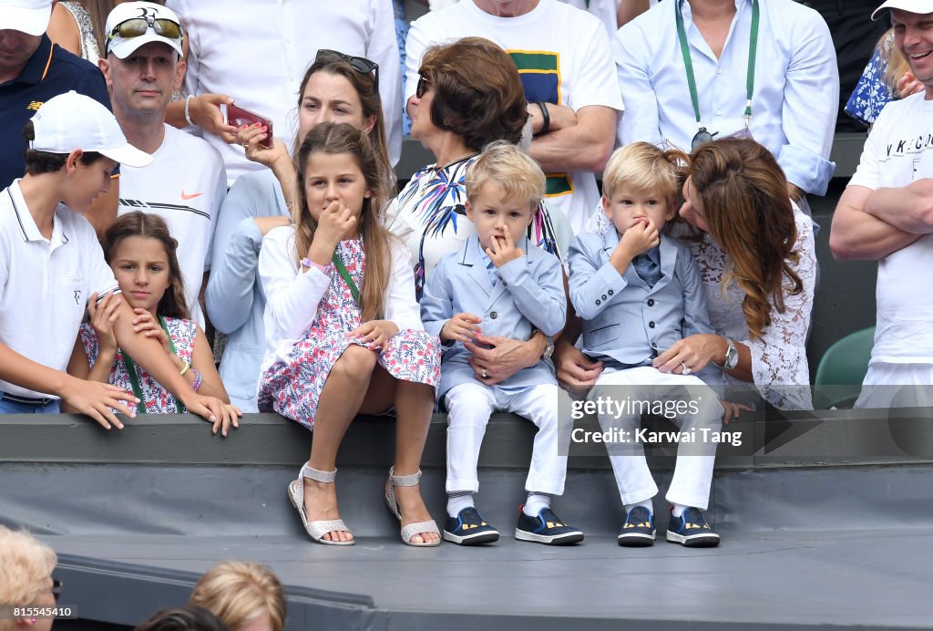 Celebrities Attend Wimbledon