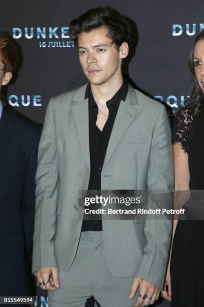 Actor Harry Styles attends "Dunkirk" Premiere at Ocine on July 16, 2017 in Dunkerque, France.