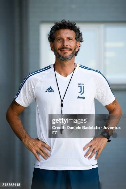 Alessandro Dal Canto of Juventus Primavera during a training session on July 16, 2017 in Vinovo, Italy.