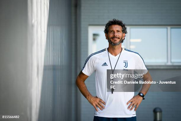 Alessandro Dal Canto of Juventus Primavera during a training session on July 16, 2017 in Vinovo, Italy.