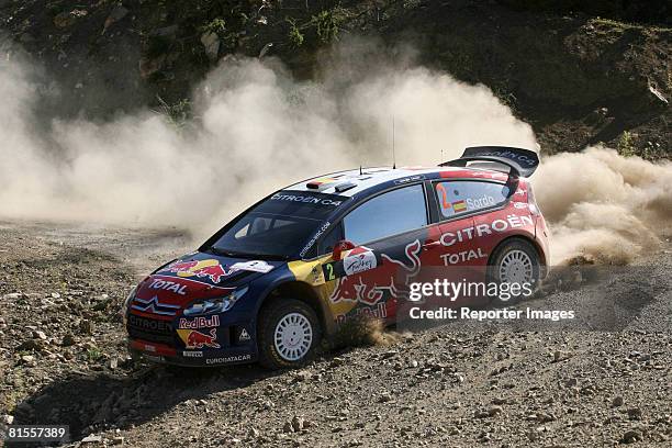 Daniel Sordo - Marc Marti , Citroen Total WRT, Citroen C4 WRC, A/8 compete during the shakedown of Leg 1 of the Rally of Turkey June 13, 2008 in...