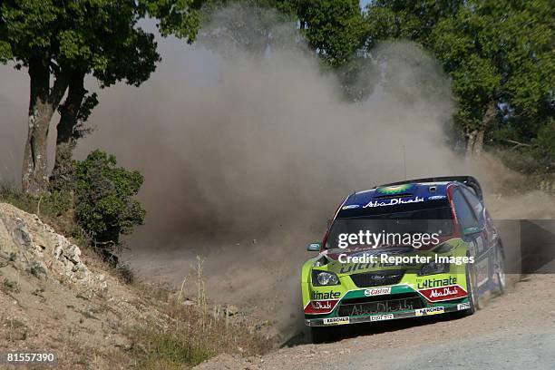 Jari-Matti Latvala - Miikka Anttila , BP Ford Abu Dhabi WRT, Ford Focus RS WRC '07, A/8 compete during the shakedown of Leg 1 of the Rally of Turkey...